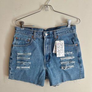 NWT Spikes & Seams Levi's 505 Jean Shorts - W30